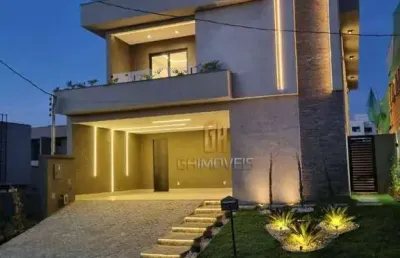 Sobrado à venda, 228 m² por r$ 1.590.000,00 - jardins capri - senador canedo/go
