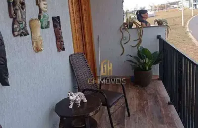 Sobrado com 4 dormitórios à venda, 307 m² por r$ 1.850.000,00 - jardins parma - senador canedo/go