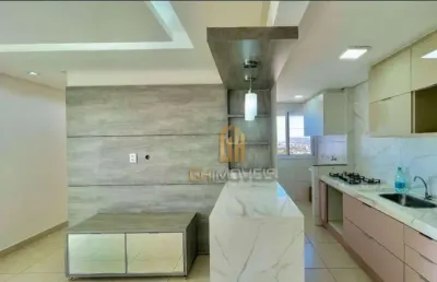 Apartamento com 3 dormitórios à venda, 74 m² por r$ 480.000 - parque amazônia - goiânia/go