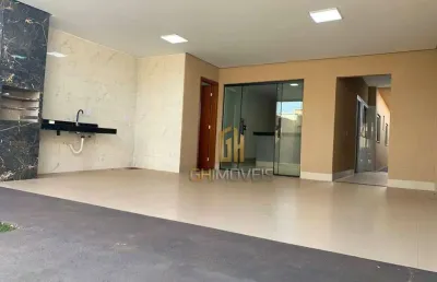 Casa com 3 dormitórios à venda, 116 m² por r$ 390.000,00 - setor conde dos arcos - aparecida de goiânia/go