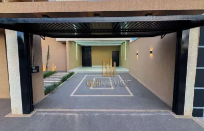 Casa com 4 dormitórios à venda, 202 m² por r$ 1.490.000,00 - parque flamboyant - aparecida de goiânia/go
