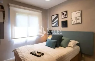 Apartamento 50 m² 01 dormitório ao lado do metrô sta. cecília