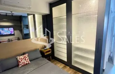 Studio mobiliado na frei caneca! localização excelente!