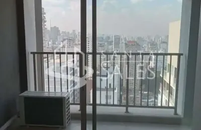 Studio de luxo na cerqueira césar: apartamento para locação com 1 quarto, 1 suíte, 1 banheiro e 24m² próximo à estação oscar freire em são paulo-sp