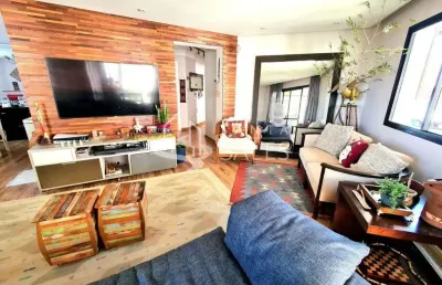 Apartamento de luxo à venda em são paulo-sp, jardim parque morumbi: 4 quartos, 2 suítes, 5 banheiros, 3 vagas, 198m².