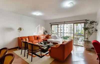 Imperdível: apartamento de 4 quartos e 2 suítes na indianópolis, são paulo-sp, com 158m² e 2 vagas de garagem!