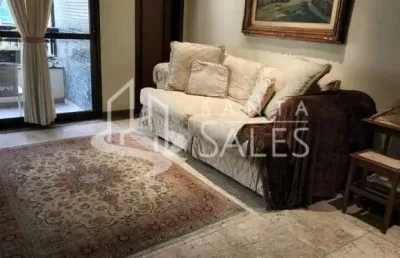 Apartamento em indianópolis com 140m² -  4 dormitórios e 2 vagas de garagem.