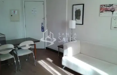 Apartamento com 1 quarto para alugar na Rua Américo Brasiliense, 2163, Chácara Santo Antônio, São Paulo