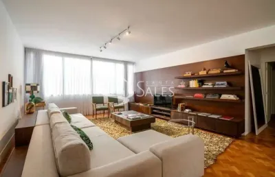 Luxuoso apartamento de 3 quartos com suíte no jardim paulista, são paulo-sp: 208m², 2 banheiros e 1 vaga de garagem!