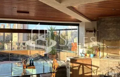 Apartamento de luxo à venda em são paulo - vila andrade  4 suítes, 1 sala, 5 banheiros  213m²  3 vagas de garagem
