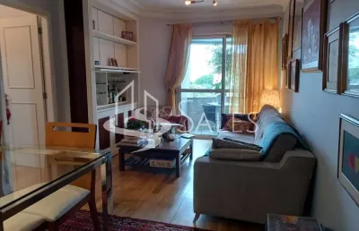 Apartamento à venda em indianópolis, são paulo-sp: 3 quartos, 1 suíte, 1 sala, 2 banheiros, 2 vagas - 75m² de luxo.