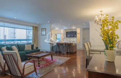 Apartamento de luxo para locação em moema, são paulo-sp: 4 quartos, 1 suíte, 3 salas, 4 banheiros, 2 vagas, 147m²