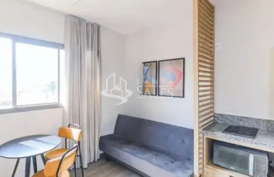 Apartamento à venda na chácara santo antônio, são paulo-sp: 1 quarto, 1 suíte, 1 sala e 1 banheiro!