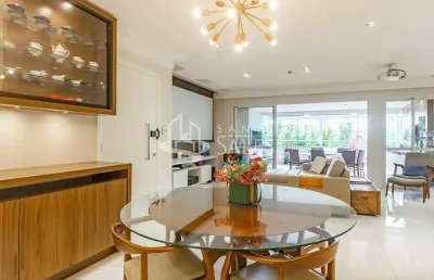 Imperdível: apartamento de luxo no campo belo, são paulo-sp  3 quartos, 3 suítes, 1 sala, 5 banheiros, 3 vagas de garagem  262m²