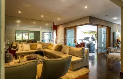 Residência de luxo em alphaville: casa com 6 quartos, 5 suítes, 3 salas e 796m² em santana de parnaíba-sp
