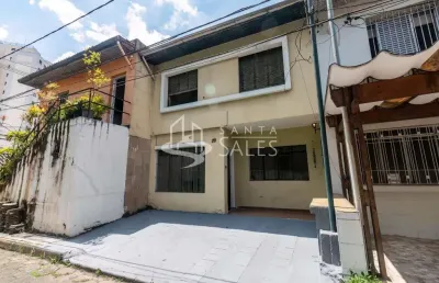 Aluguel de casa de alto padrão na vila olímpia, são paulo-sp: 4 quartos, 1 sala, 2 banheiros, 2 vagas e 120m²!