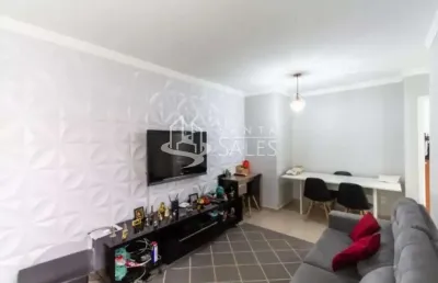 Excelente oportunidade de investimento: apartamento à venda em são paulo-sp, jardim monte kemel, 2 quartos, 1 suíte, 1 sala, 2 banheiros, 1 vaga de garagem, 90m².