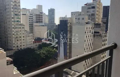 Oportunidade única: apartamento à venda em são paulo-sp, república, 1 quarto, 1 suíte, 1 banheiro, 25m² de área.