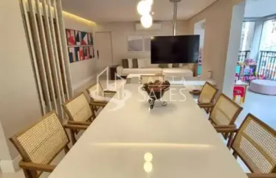 Apartamento de luxo à venda em são paulo-sp, no bosque da saúde: 3 quartos, 3 suítes, 1 sala, 5 banheiros, 3 vagas de garagem, 136m² de área.