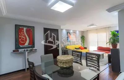 Apartamento de luxo no brooklin paulista: 4 quartos, 1 suíte, 140m² e 2 vagas de garagem em são paulo-sp!