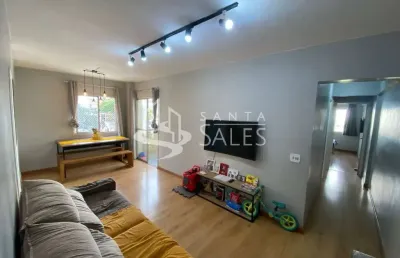 Apartamento à venda no brooklin paulista, são paulo-sp: 2 quartos, 1 sala, 2 banheiros, 1 vaga - 78,00 m² de área!