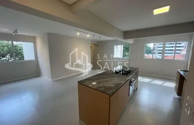 Apartamento à venda em moema, são paulo-sp: 2 quartos, 2 salas, 2 banheiros, 1 vaga - 80,00 m² de área!