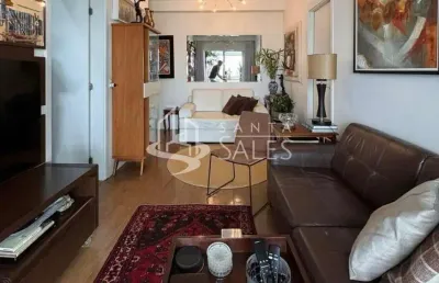 Apartamento à venda no centro de são paulo-sp: 1 quarto, 1 suíte, 1 sala, 2 banheiros, 1 vaga de garagem - 51m² de área.
