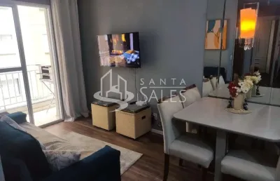 Apartamento à venda em são paulo-sp, parque fernanda: 2 quartos, sala, banheiro, 1 vaga, 49m². oportunidade única!
