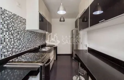 Luxuoso apartamento de 3 quartos no itaim bibi, são paulo-sp: 1 suíte, 2 banheiros, 130m². venda ou locação!