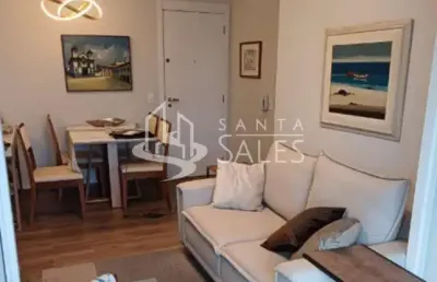 Apartamento à venda em são paulo-sp, chácara santo antônio! 2 quartos, 2 salas, 1 banheiro, 1 vaga de garagem, 52m²!