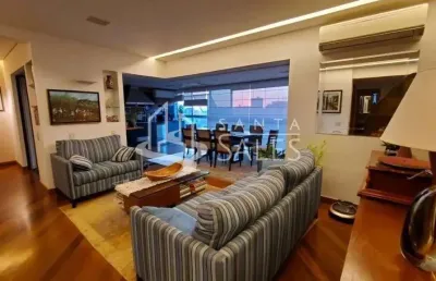 Apartamento de luxo à venda no jardim morumbi - 2 quartos, 2 suítes, 2 salas, 3 banheiros, 4 vagas - 207 m² em sp