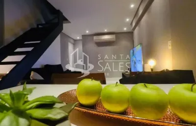 Apartamento dúplex de 2 quartos e 2 suítes na vila andrade, são paulo-sp  3 vagas e 120m²