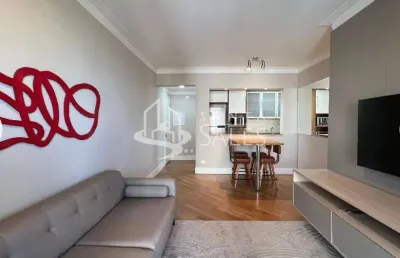 Apartamento para locação em pinheiros, são paulo - 2 quartos, 1 suíte, 2 banheiros, 2 vagas de garagem!
