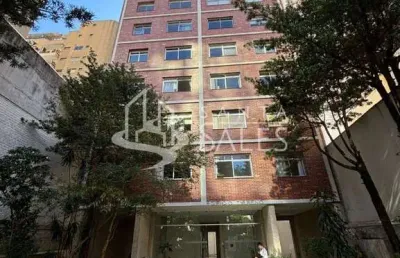 Apartamento à venda na consolação, são paulo-sp: 1 quarto, 2 salas, 1 banheiro, 1 vaga na garagem, 48m² de área.