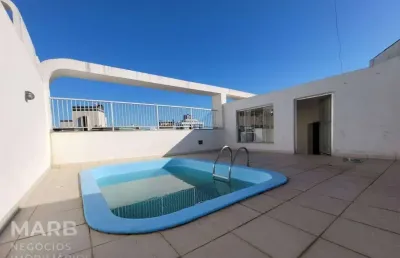 Cobertura com 3 dormitórios à venda, 207 m² por r$ 1.790.000,00 - beira mar - florianópolis/sc
