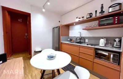 Studio com 1 dormitório à venda, 33 m² por r$ 389.900,00 - centro - florianópolis/sc