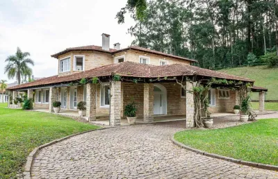 Casa em condomínio fechado com 4 quartos à venda na estrada das três meninas, 1400, vila nova, porto alegre por r$ 5.200.000
