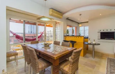 Cobertura com 3 quartos à venda na avenida joão wallig, 1845, passo da areia, porto alegre por r$ 1.699.000