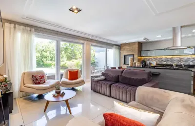Casa em condomínio fechado com 4 quartos à venda na avenida juca batista, 8000, belém novo, porto alegre por r$ 1.880.000