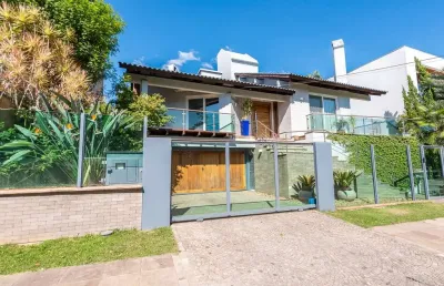 Casa em condomínio fechado com 4 quartos à venda na rua professor ulisses cabral, 483, chácara das pedras, porto alegre por r$ 4.770.000