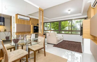 Apartamento com 1 quarto à venda na alameda vicente de carvalho, 7, boa vista, porto alegre por r$ 748.000