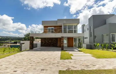 Casa em condomínio fechado com 4 quartos à venda na estrada das três meninas, 2001, vila nova, porto alegre por r$ 2.390.000