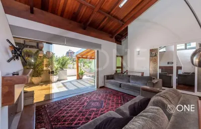 Cobertura com 3 quartos para alugar na rua doutor tauphick saadi, 421, bela vista, porto alegre por r$ 20.000