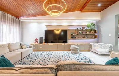 Casa em condomínio fechado com 6 quartos à venda na rua professor ulisses cabral, 49, chácara das pedras, porto alegre por r$ 1.600.000