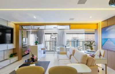 Apartamento com 1 quarto à venda na avenida lavandisca, 627, moema, são paulo por r$ 2.800.000