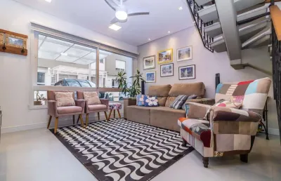 Casa em condomínio fechado com 3 quartos à venda na rua intendente alfredo azevedo, 399, glória, porto alegre por r$ 1.100.000