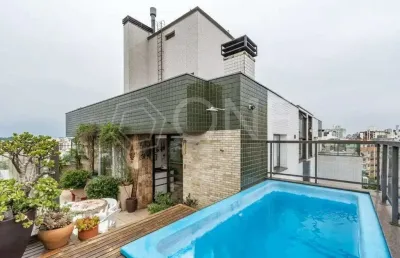 Cobertura com 3 quartos à venda na rua sacadura cabral, 242, petrópolis, porto alegre por r$ 1.500.000