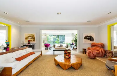 Apartamento com 4 quartos à venda na avenida sabiá, 133, moema, são paulo por r$ 12.900.000