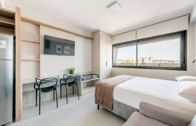 Loft com 1 quarto para alugar na rua casemiro de abreu, 576, rio branco, porto alegre por r$ 3.800