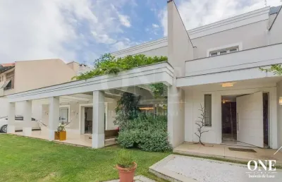 Casa em condomínio fechado com 4 quartos à venda na rua engenheiro ildefonso simões lopes, 376, três figueiras, porto alegre por r$ 7.500.000